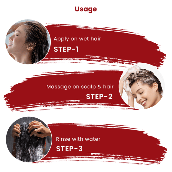 usage of hibiscus shampoo