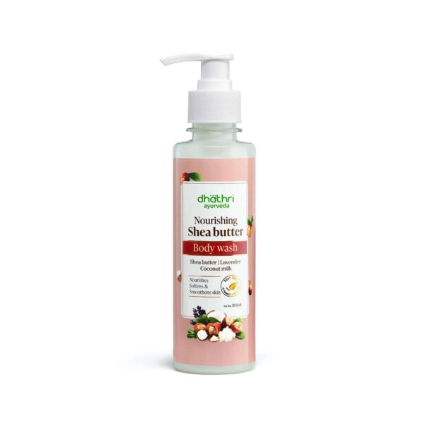 dhathri shea butter body wash