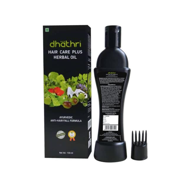 Dhathri hair care plus herbal oil for hair fall controll